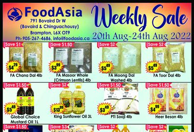 FoodAsia Flyer August 20 to 24