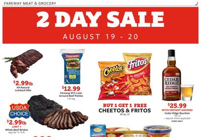 Fareway (IA) Weekly Ad Flyer Specials August 19 to August 20, 2022