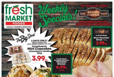 Fresh Market Foods Flyer August 19 to 25