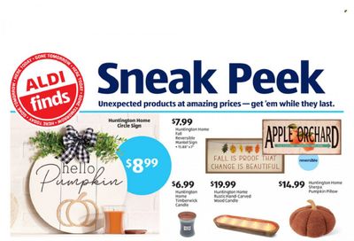 ALDI Weekly Ad Flyer Specials August 28 to September 3, 2022
