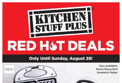 Kitchen Stuff Plus Red Hot Deals Flyer August 22 to 28