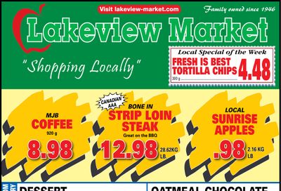 Lakeview Market Flyer August 22 to 28