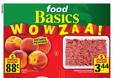 Food Basics Flyer August 25 to 31