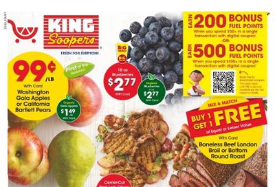 King Soopers (CO) Weekly Ad Flyer Specials August 24 to August 30, 2022