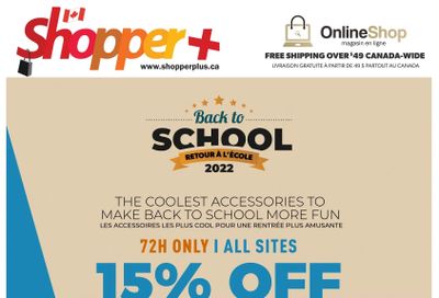 Shopper Plus Flyer August 23 to 30