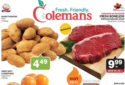 Coleman's Flyer August 25 to 31