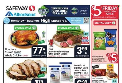 Safeway (WA) Weekly Ad Flyer Specials August 24 to August 30, 2022