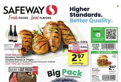 Safeway (SD) Weekly Ad Flyer Specials August 24 to August 30, 2022