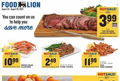 Food Lion (MD) Weekly Ad Flyer Specials August 24 to August 30, 2022
