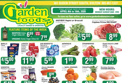 Garden Foods Flyer April 8 to 16