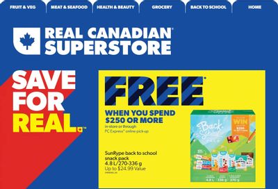 Real Canadian Superstore (ON) Flyer August 25 to 31