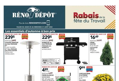 Reno Depot Flyer August 25 to 31