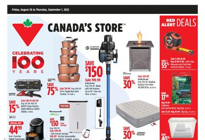 Canadian Tire (Atlantic) Flyer August 26 to September 1