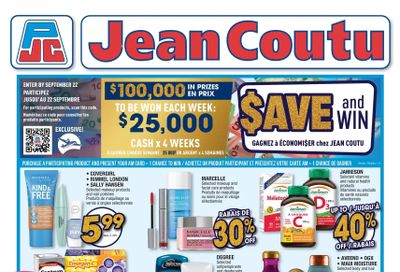 Jean Coutu (NB) Flyer August 26 to September 1