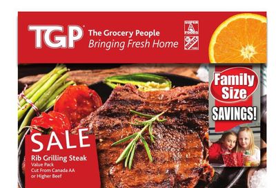 TGP The Grocery People Flyer August 25 to 31