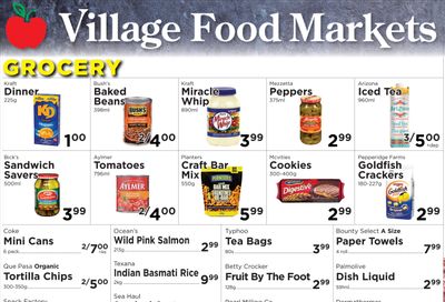 Village Food Market Flyer August 24 to 30