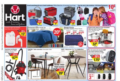 Hart Stores Flyer August 24 to September 6