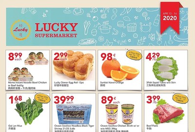 Lucky Supermarket (Edmonton) Flyer April 10 to 16