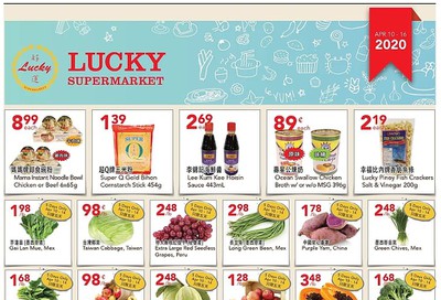 Lucky Supermarket (Calgary) Flyer April 10 to 16