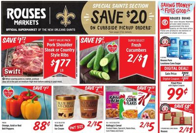 Rouses Markets (AL, LA, MS) Weekly Ad Flyer Specials August 24 to August 31, 2022