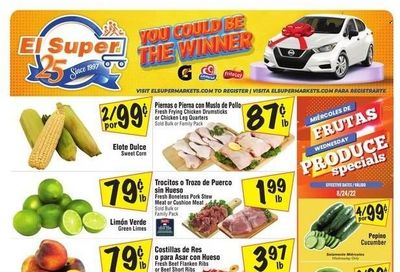 El Super (CA, NM, NV, TX) Weekly Ad Flyer Specials August 24 to August 30, 2022