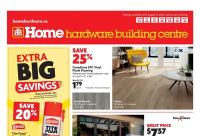 Home Hardware Building Centre (ON) Flyer August 25 to 31