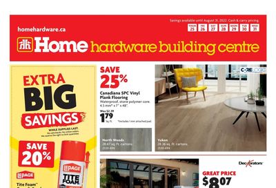 Home Hardware Building Centre (Atlantic) Flyer August 25 to 31