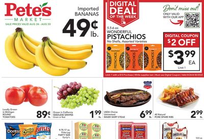 Pete's Fresh Market (IL) Weekly Ad Flyer Specials August 24 to August 30, 2022