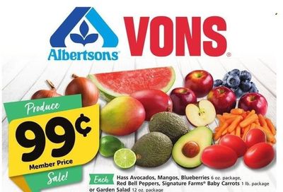 Vons (CA) Weekly Ad Flyer Specials August 24 to August 30, 2022