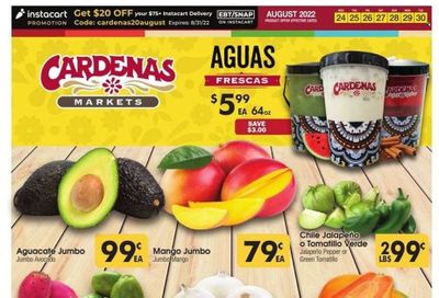 Cardenas (CA, NV) Weekly Ad Flyer Specials August 24 to August 30, 2022