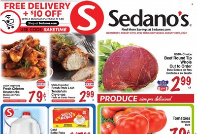 Sedano's (FL) Weekly Ad Flyer Specials August 24 to August 30, 2022