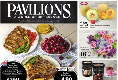 Pavilions (CA) Weekly Ad Flyer Specials August 24 to August 30, 2022