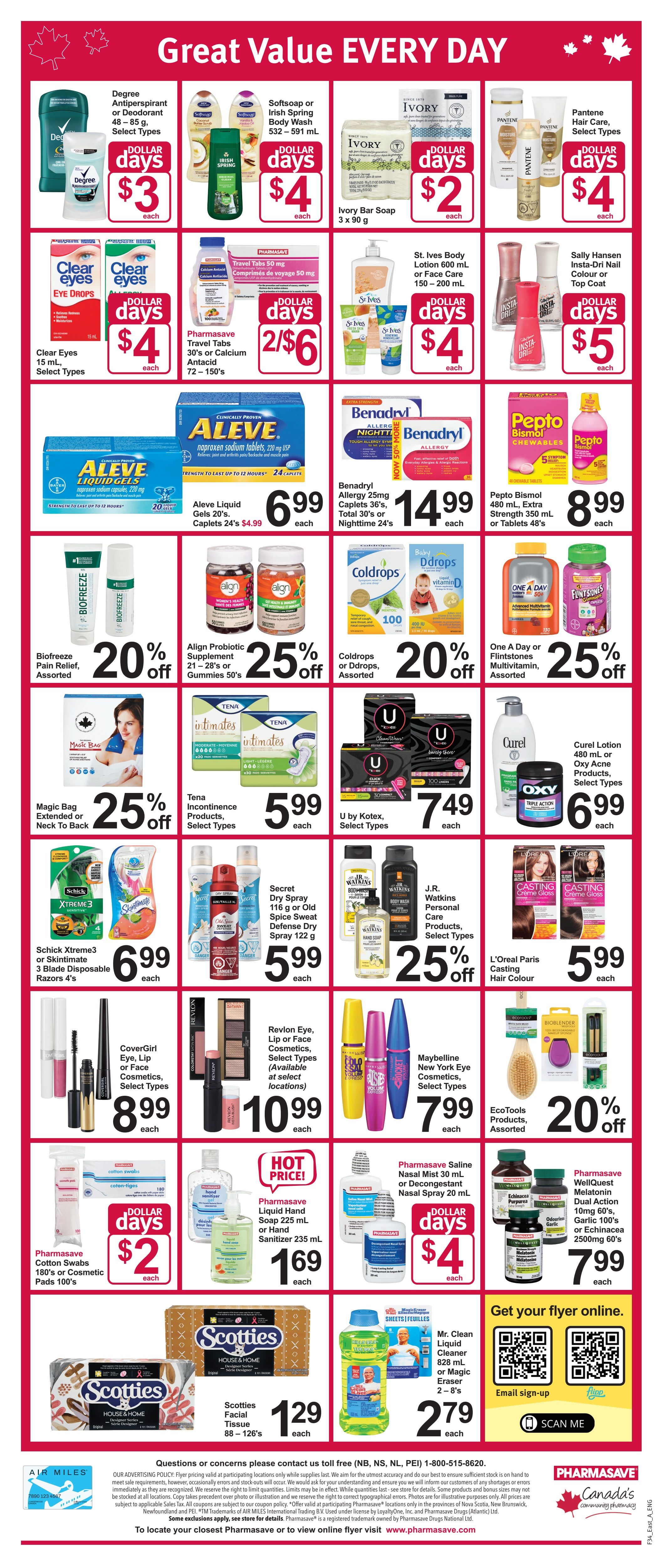 Pharmasave (Atlantic) Flyer August 26 to September 1