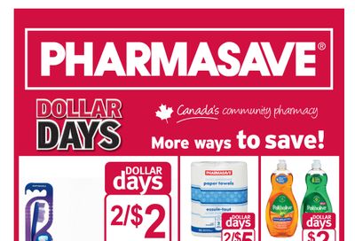 Pharmasave (ON & West) Flyer August 26 to September 1