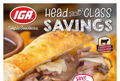 IGA Stores of BC Flyer August 26 to September 1