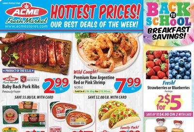 ACME Fresh Market (OH) Weekly Ad Flyer Specials August 25 to August 31, 2022