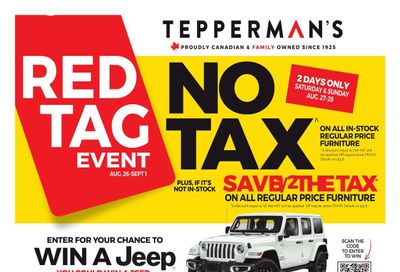 Tepperman's Flyer August 26 to September 1