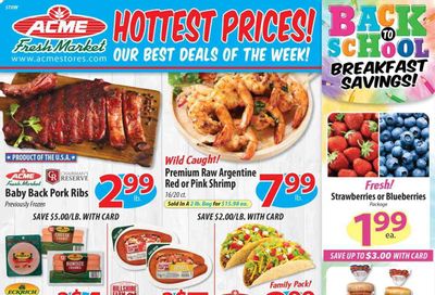ACME Fresh Market (OH) Weekly Ad Flyer Specials August 25 to August 31, 2022
