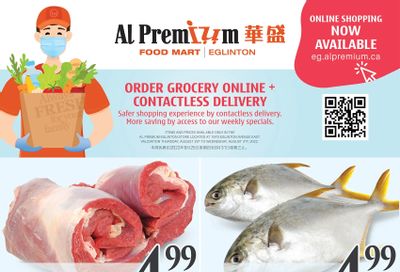Al Premium Food Mart (Eglinton Ave.) Flyer August 25 to 31