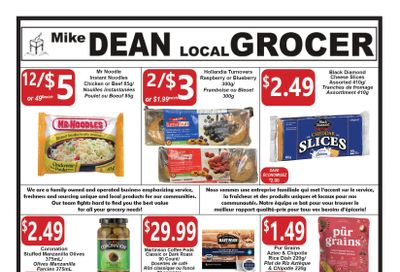 Mike Dean Local Grocer Flyer August 26 to September 1
