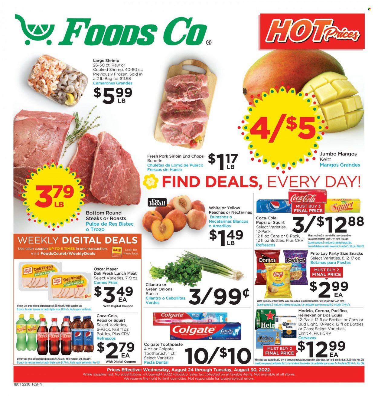 Foods Co (CA, OH, VA) Weekly Ad Flyer Specials August 24 to August 30, 2022