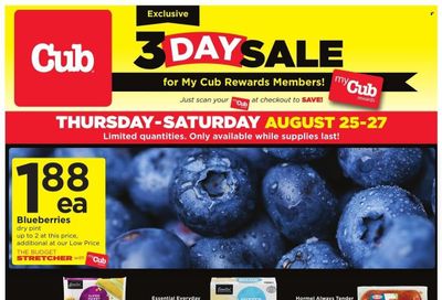 Cub Foods (MN) Weekly Ad Flyer Specials August 25 to August 27, 2022