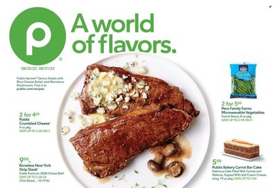 Publix (AL, FL, GA, NC, SC, TN) Weekly Ad Flyer Specials August 25 to August 31, 2022