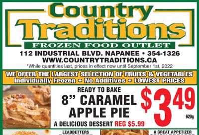 Country Traditions Flyer August 25 to September 1