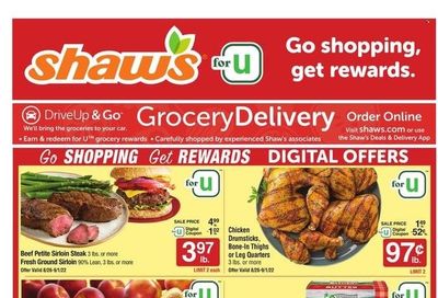Shaw’s (MA, ME, NH, RI, VT) Weekly Ad Flyer Specials August 26 to September 1, 2022