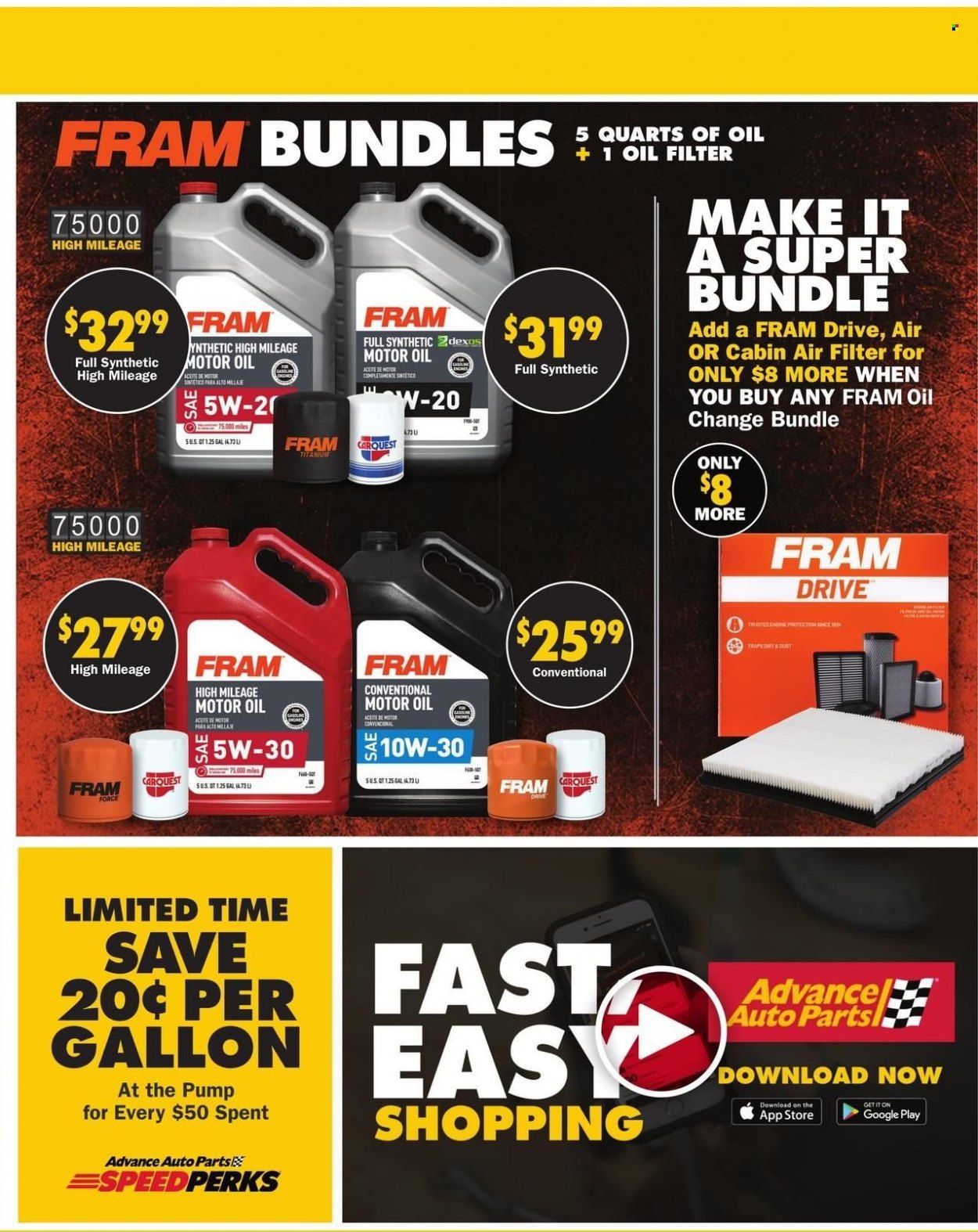 Advance Auto Parts Weekly Ad Flyer Specials August 25 To October 5 2022