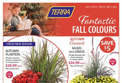 Terra Greenhouses Flyer August 26 to September 1