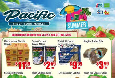 Pacific Fresh Food Market (North York) Flyer August 26 to September 1