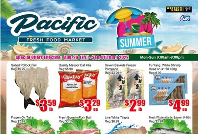 Pacific Fresh Food Market (Pickering) Flyer August 26 to September 1