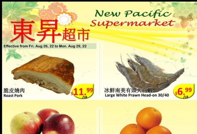 New Pacific Supermarket Flyer August 26 to 29